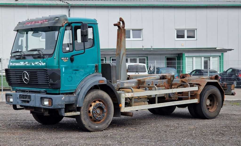 Mercedes-Benz 1824 SK/Blatt-Blatt/MEILLER Aufbau/- Photo 6