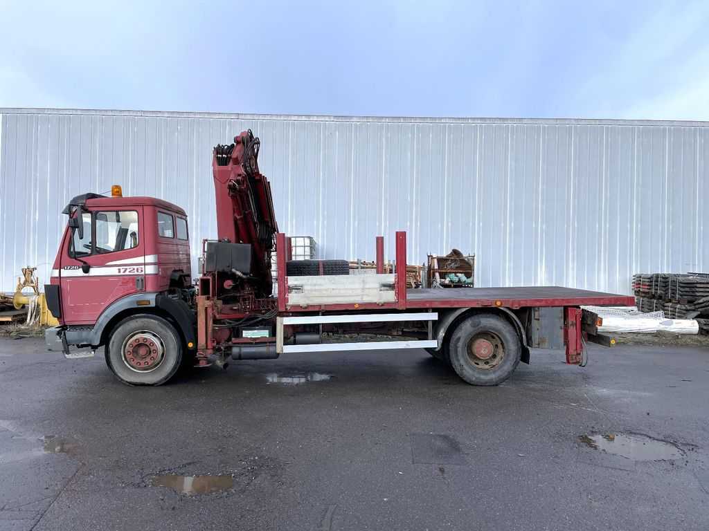 Mercedes-Benz SK 1726 4x2 Blatt/Blatt Kran MKG HLK 140 Fly Jib- Photo 7
