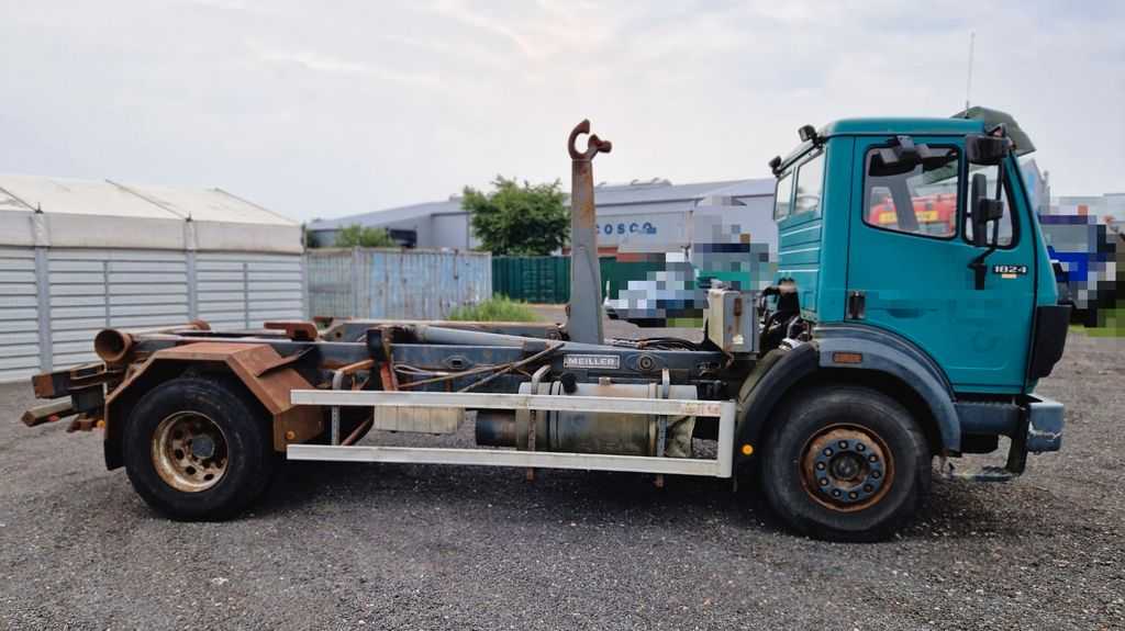Mercedes-Benz 1824 SK/Blatt-Blatt/MEILLER Aufbau/- Photo 14