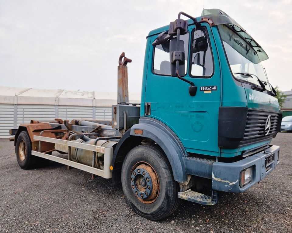 Mercedes-Benz 1824 SK/Blatt-Blatt/MEILLER Aufbau/- Photo 3