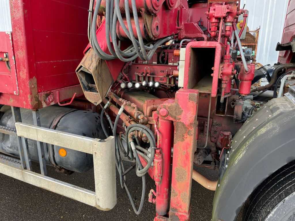 Mercedes-Benz SK 1726 4x2 Blatt/Blatt Kran MKG HLK 140 Fly Jib- Photo 11